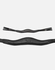 Detailfoto Trense Kieffer Ultrasoft® Amy in Schwarz mit Chrombeschlägen: anatomisches Genickstück