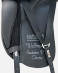 Blick unter das Sattelblatt von Dressursattel Wellington