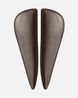 Kniepausche mit Klett, MT-007, groß, braun