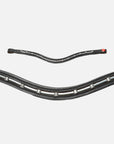 Detailfoto Trense Kieffer Ultrasoft® Economy II: geschwungenes Stirnband mit silberfarbener Schmuckkette