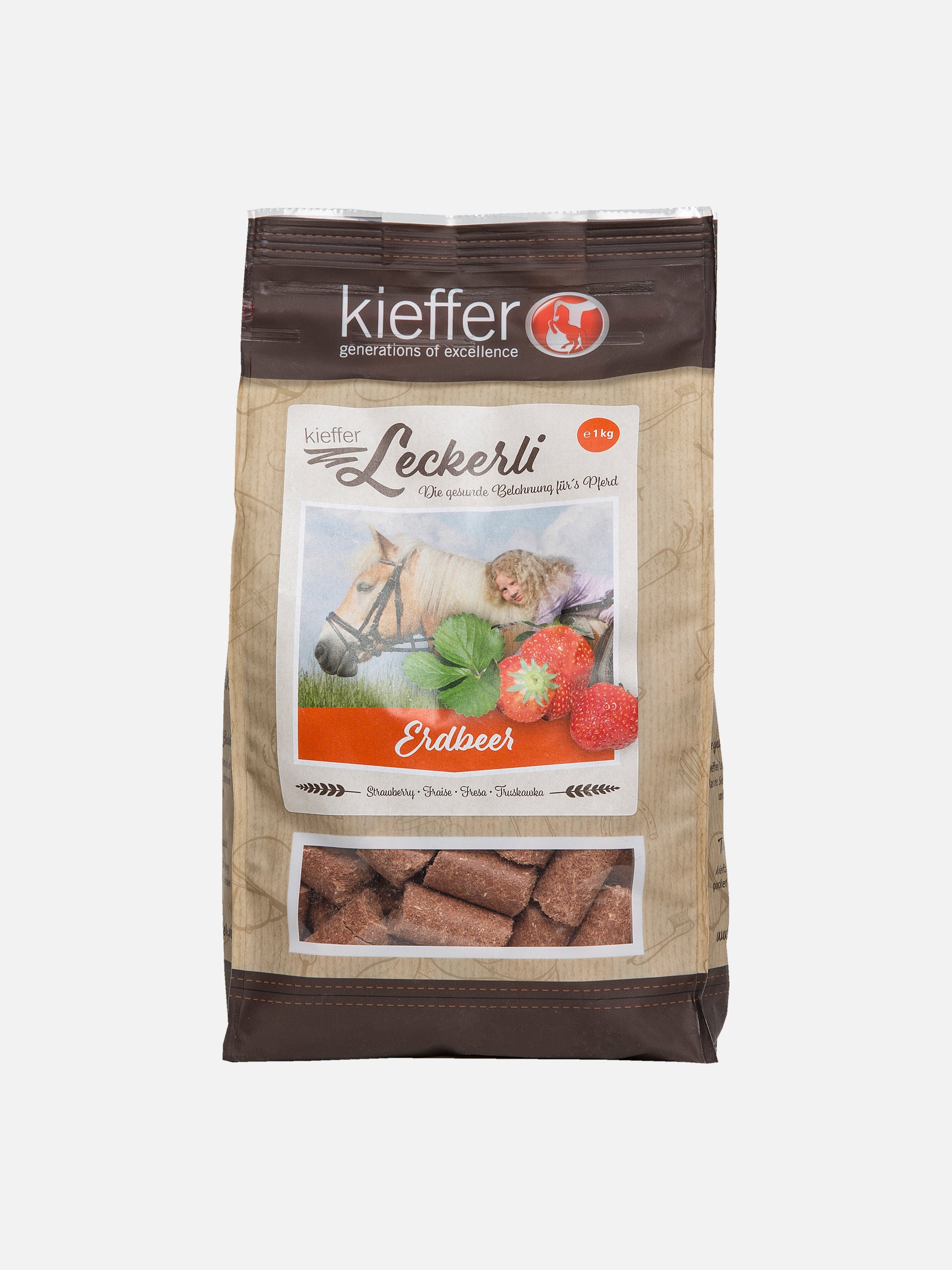 Leckerlis Erdbeer im 1 kg Beutel