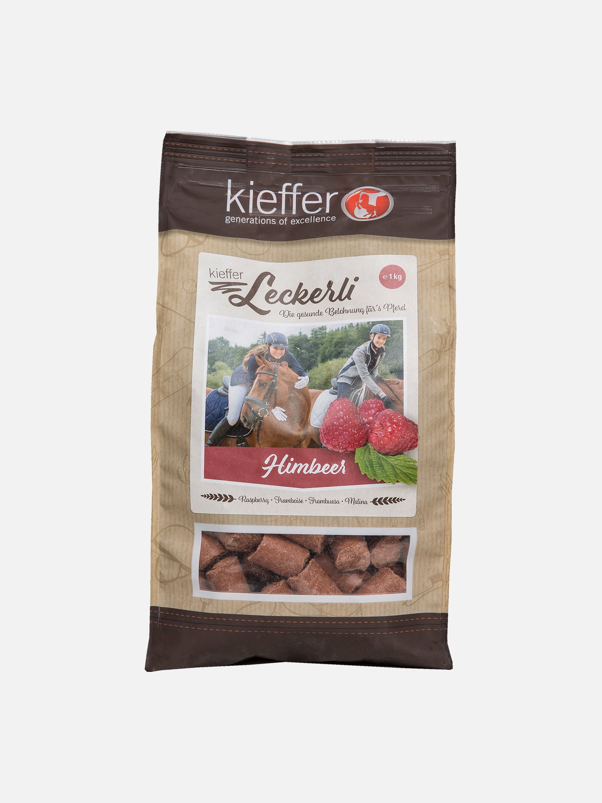 Leckerlis Himbeere im 1 kg Beutel
