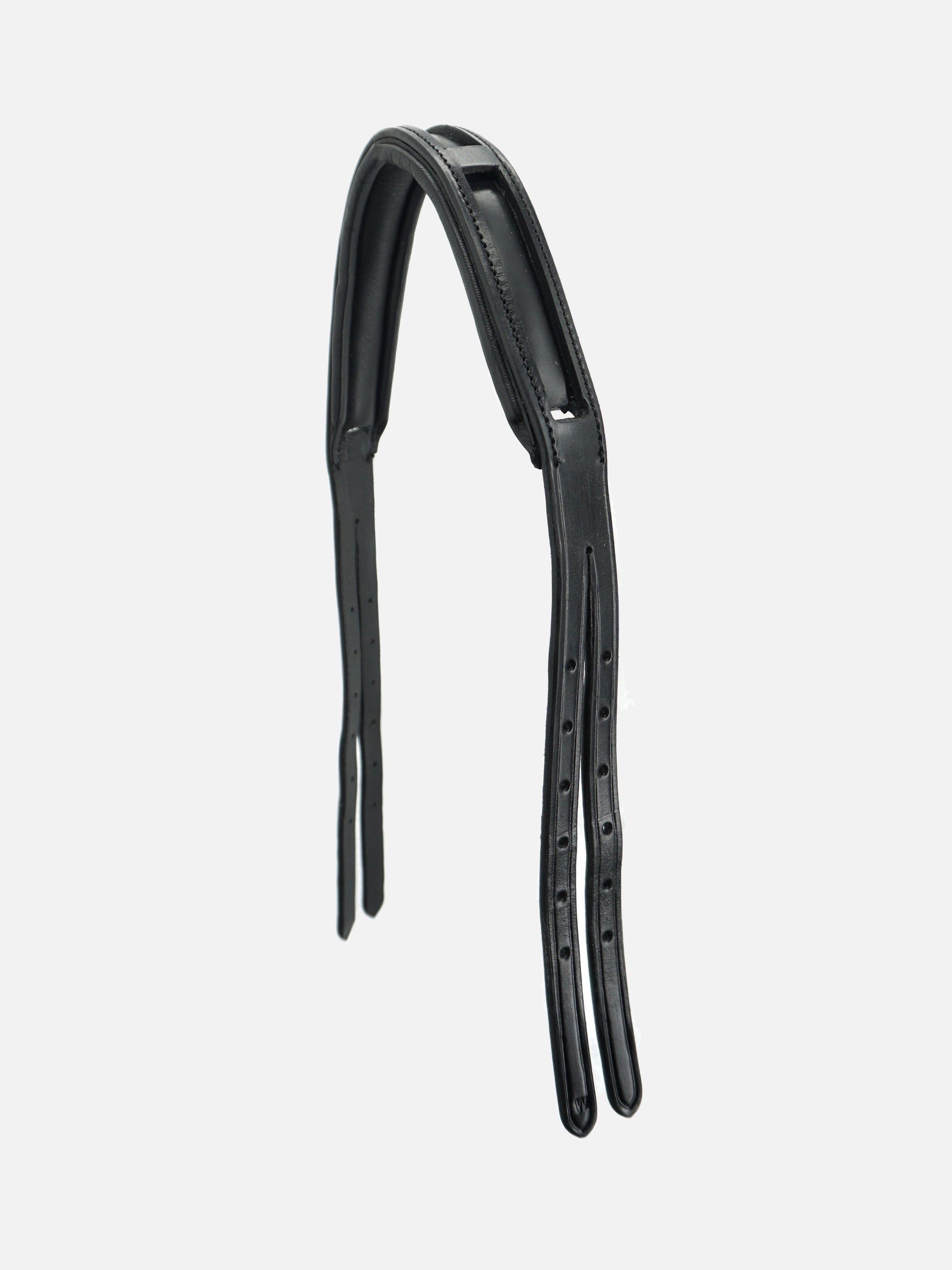 Kopfstück Ergonomic Line in Schwarz mit zwei Strippen