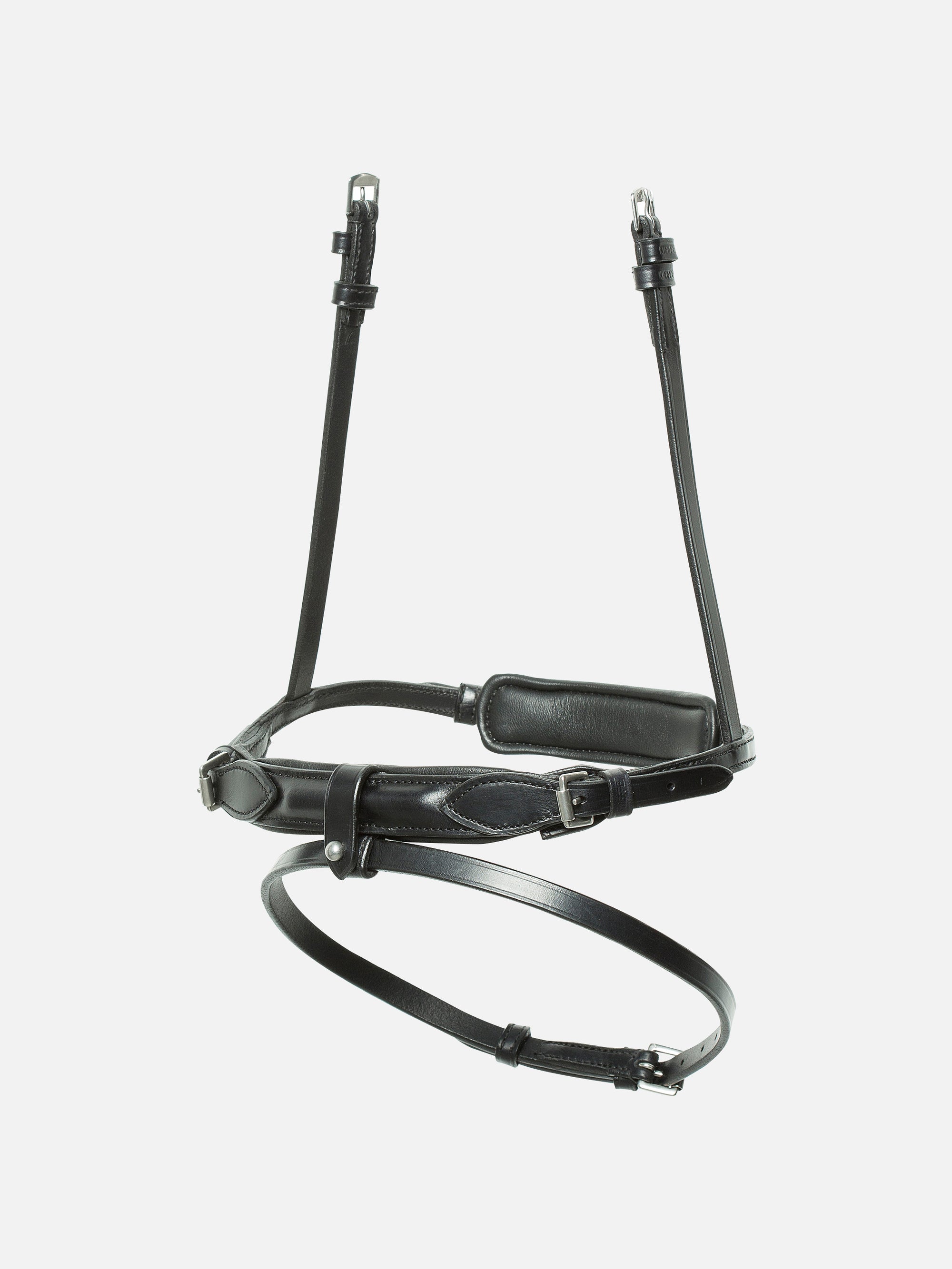 Flash Noseband Kieffer Ultrasoft® Katy, black/chrome, Full